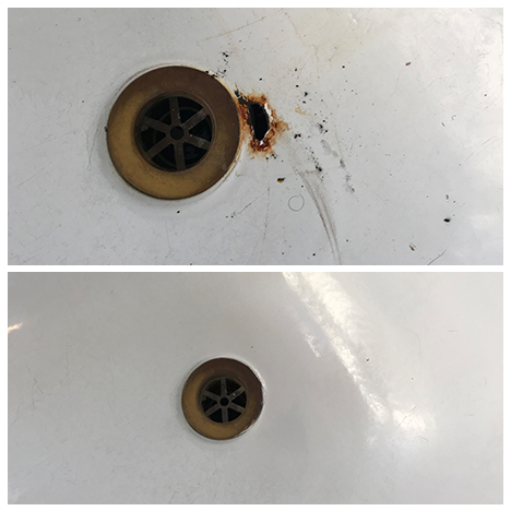 Bath chip repair service in London